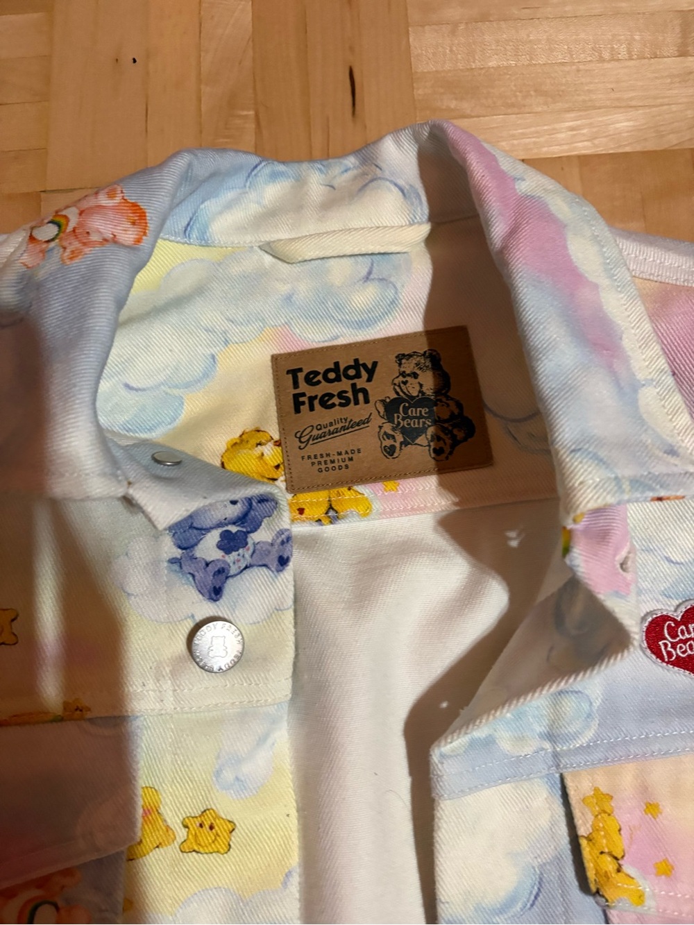 Teddy Fresh x Care Bears Denim Jacket - Picture 2 of 5
